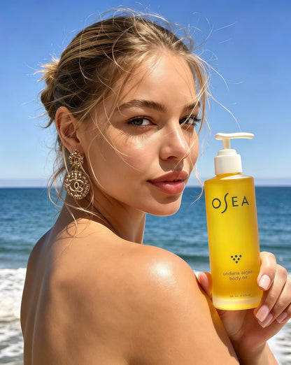 OSEA Undaria Algae Body Oil 5 oz – Visibly Firming, Deeply Moisturizing, Instantly Improve Elasticity, Clean Lightweight Non-Greasy Hydration, Vegan & Cruelty-Free Seaweed Skincare K18