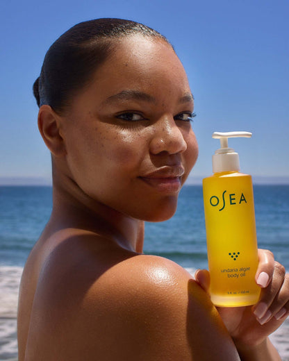 OSEA Undaria Algae Body Oil 5 oz – Visibly Firming, Deeply Moisturizing, Instantly Improve Elasticity, Clean Lightweight Non-Greasy Hydration, Vegan & Cruelty-Free Seaweed Skincare K18